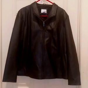 Woman's East 5th Leather Jacket Size Large